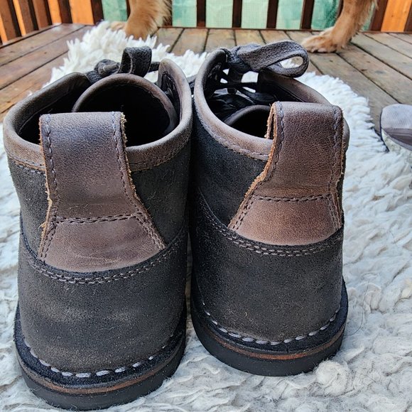 John Varvatos Men Gray Black Suede Leather Hipster Ankle Chukka Boots Size 9.5M main image 15